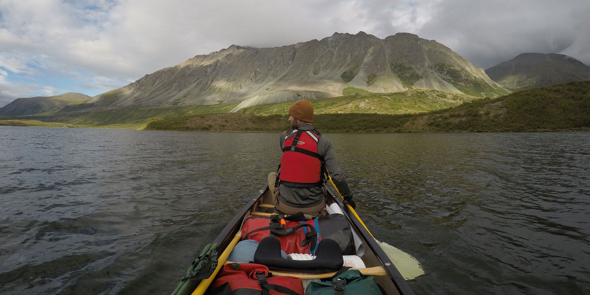 Ryan Chalker working as a BLM intern in Alaska