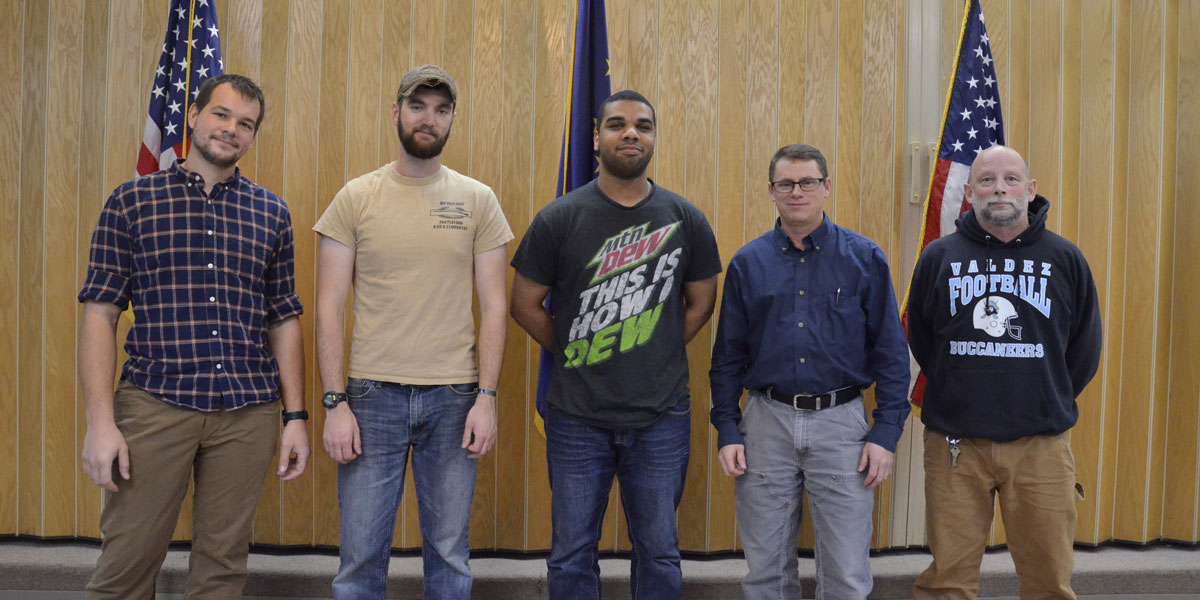 PWSC veterans at college event