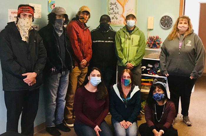Prince William Sound College (PWSC) students visit AVV in Valdez, Alaska