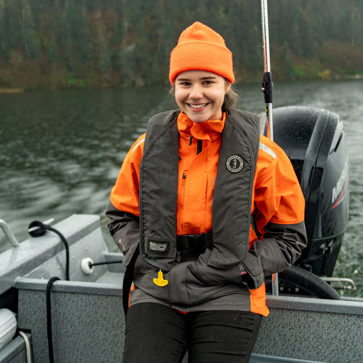 Prince William Sound College (PWSC) student in Valdez Alaska