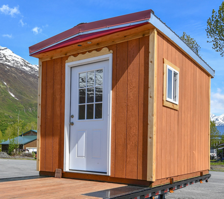 Cabin for sale at Prince William Sound College in Valdez, Alaska