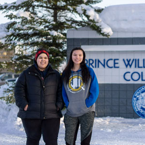 Students at Prince William Sound College (PWSC) in Valdez, Alaska